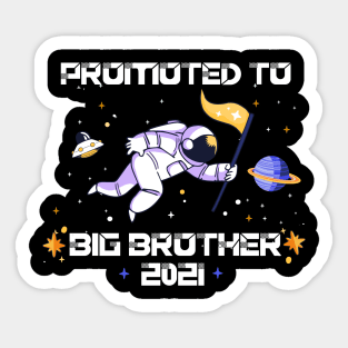 big brother 2021 boy astronaut pregancy announcement Sticker